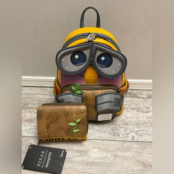 Moving Head Hands WALL-E Bag Loungefly Pixar WALL-E Mini Backpack